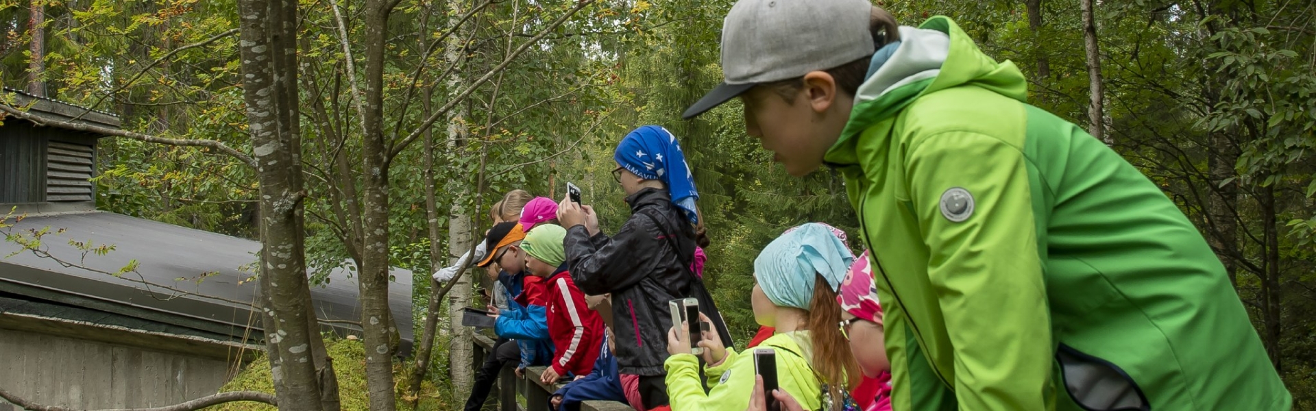 Luokkaretki Ähtärin eläinpuistossa